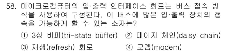 전자산업기사 2018년 58번 - 정답과 핵심 포인트를 검수 중인 기출문제