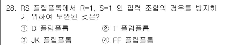 컴퓨터시스템기사(B형) 2018년 28번 - 정답과 핵심 포인트를 검수 중인 기출문제