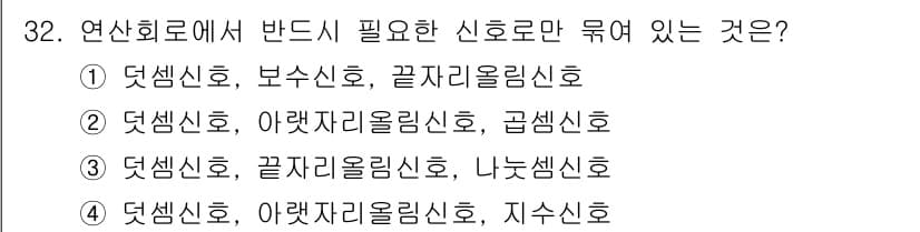 컴퓨터시스템기사(B형) 2018년 32번 - 컴퓨터 시스템에서 상호 작용이 필요할 때는 서로 다른 신호 간의 일관성을... 에 관한 핵심 기출문제