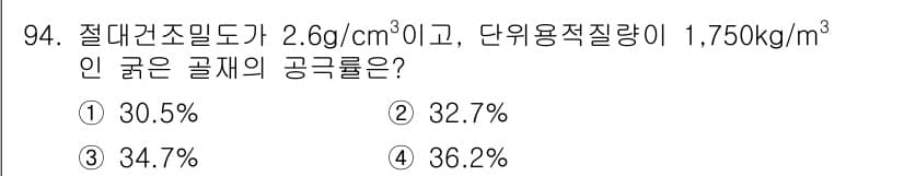 건설안전기사 2018년 94번 - 정답과 핵심 포인트를 검수 중인 기출문제