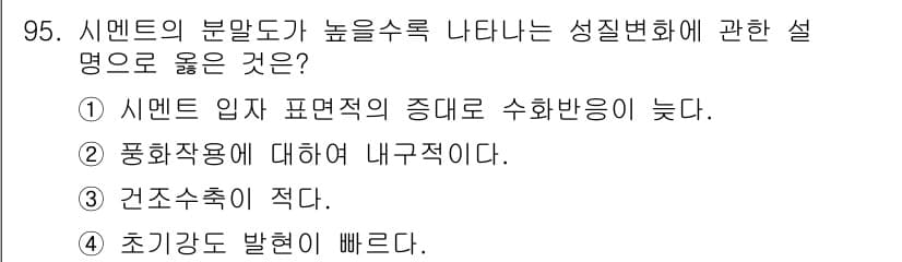 건설안전기사 2018년 95번 - 정답과 핵심 포인트를 검수 중인 기출문제