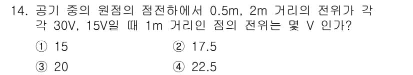 전자기사 2018년 14번 - 정답과 핵심 포인트를 검수 중인 기출문제