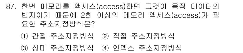 전자기사 2018년 87번 - 정답과 핵심 포인트를 검수 중인 기출문제
