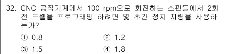 사출(프레스)금형산업기사 2015년 32번 - 정답과 핵심 포인트를 검수 중인 기출문제