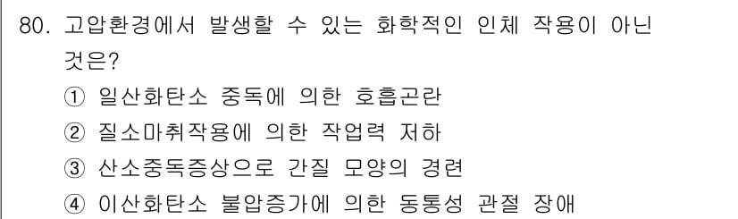 산업위생관리기사 2018년 81번 - 정답과 핵심 포인트를 검수 중인 기출문제