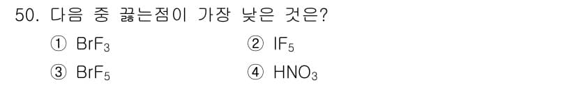 위험물기능장 2015년 50번 - 정답과 핵심 포인트를 검수 중인 기출문제
