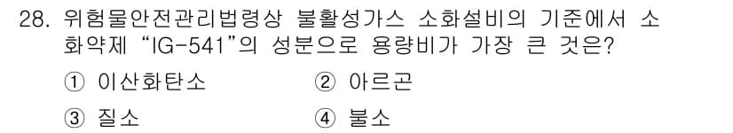 위험물기능장 2018년 28번 - 정답과 핵심 포인트를 검수 중인 기출문제