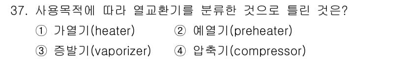 배관기능장 2016년 37번 - 정답과 핵심 포인트를 검수 중인 기출문제