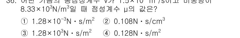 배관기능장 2017년 36번 - 정답과 핵심 포인트를 검수 중인 기출문제