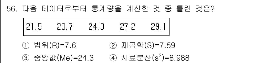 배관기능장 2017년 56번 - 정답과 핵심 포인트를 검수 중인 기출문제