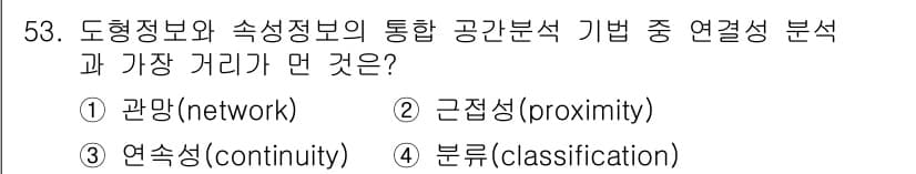 지적기사 2018년 53번 - 정답과 핵심 포인트를 검수 중인 기출문제