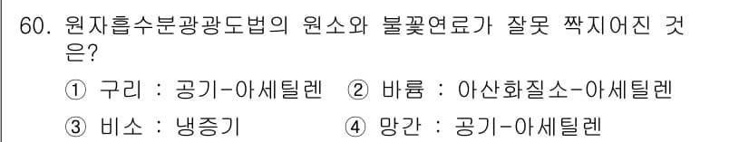 수질환경산업기사 2018년 61번 - 정답과 핵심 포인트를 검수 중인 기출문제