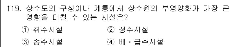 토목기사 2018년 119번 - 정답과 핵심 포인트를 검수 중인 기출문제