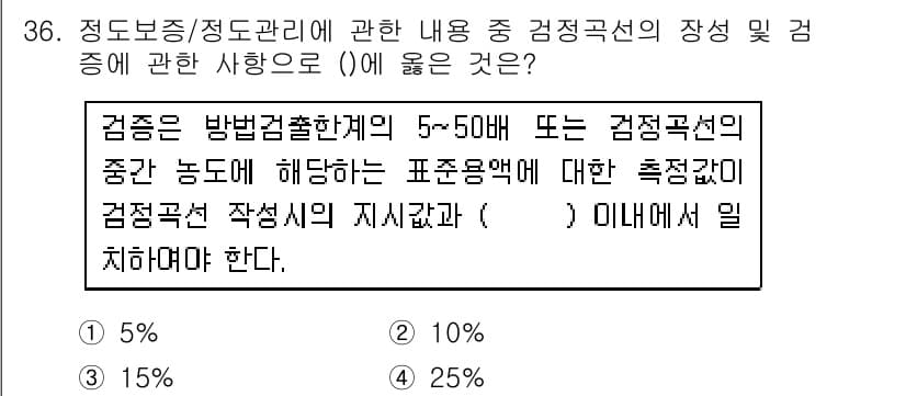 토양환경기사 2018년 36번 - 정답과 핵심 포인트를 검수 중인 기출문제