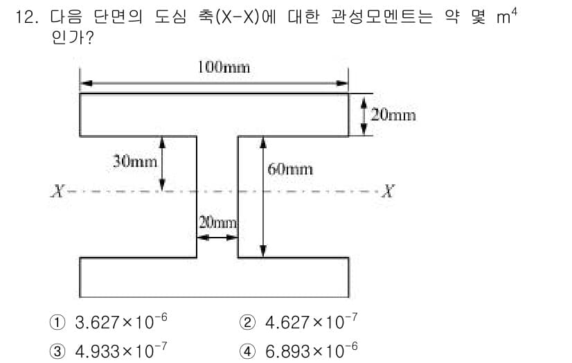 일반기계기사 2018년 12번 - 정답과 핵심 포인트를 검수 중인 기출문제