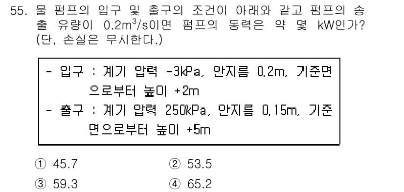 일반기계기사 2018년 55번 - 정답과 핵심 포인트를 검수 중인 기출문제