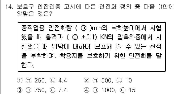 건설안전산업기사 2018년 14번 - 정답과 핵심 포인트를 검수 중인 기출문제