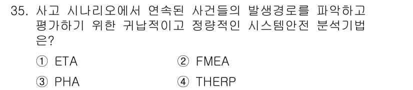 건설안전산업기사 2018년 35번 - 정답과 핵심 포인트를 검수 중인 기출문제