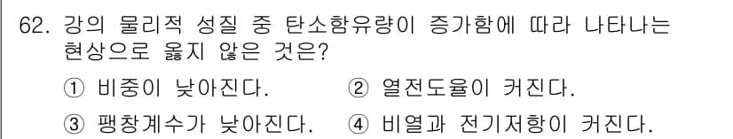건설안전산업기사 2018년 62번 - 정답과 핵심 포인트를 검수 중인 기출문제