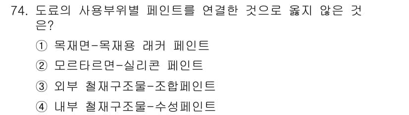 건설안전산업기사 2018년 74번 - 정답과 핵심 포인트를 검수 중인 기출문제