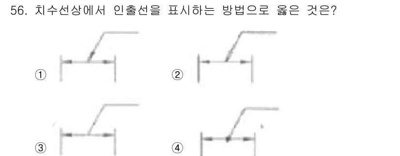 배관기능사 2015년 56번 - 정답과 핵심 포인트를 검수 중인 기출문제