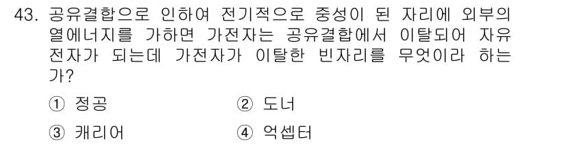 표면실장장비기능사 2015년 43번 - 정답과 핵심 포인트를 검수 중인 기출문제