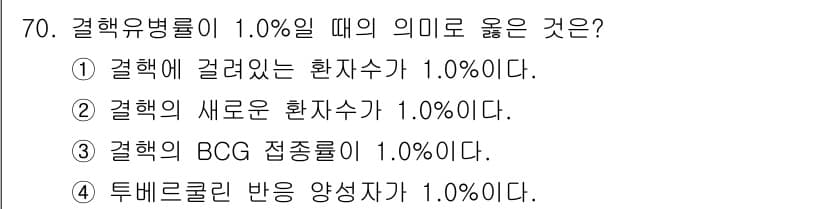 조리산업기사(공통) 2015년 70번 - 정답과 핵심 포인트를 검수 중인 기출문제