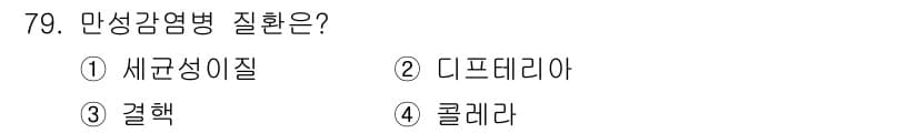 조리산업기사(공통) 2015년 79번 - 정답과 핵심 포인트를 검수 중인 기출문제