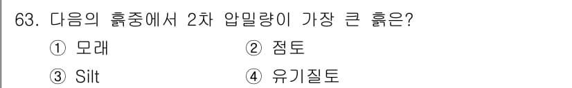 건설재료시험산업기사 2015년 63번 - 정답과 핵심 포인트를 검수 중인 기출문제