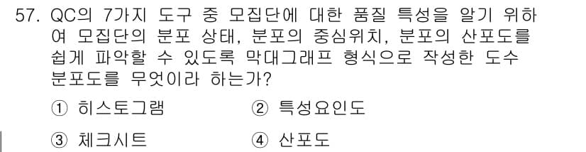 건설재료시험산업기사 2016년 57번 - 정답과 핵심 포인트를 검수 중인 기출문제
