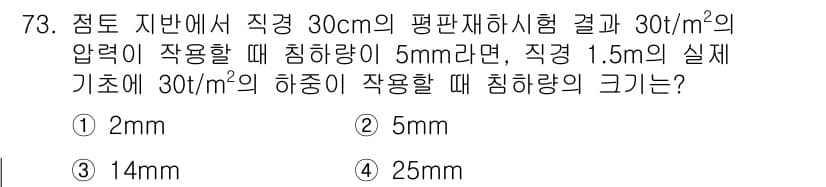 건설재료시험산업기사 2017년 73번 - 정답과 핵심 포인트를 검수 중인 기출문제