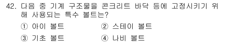 승강기산업기사 2016년 42번 - 정답과 핵심 포인트를 검수 중인 기출문제