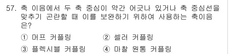 승강기산업기사 2017년 57번 - 정답과 핵심 포인트를 검수 중인 기출문제