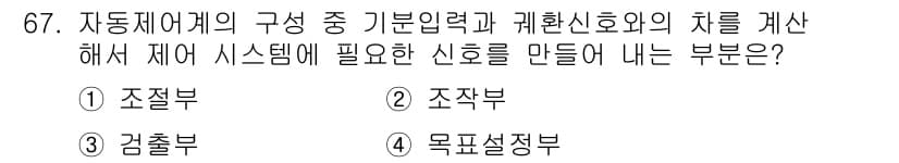 승강기산업기사 2017년 67번 - 정답과 핵심 포인트를 검수 중인 기출문제
