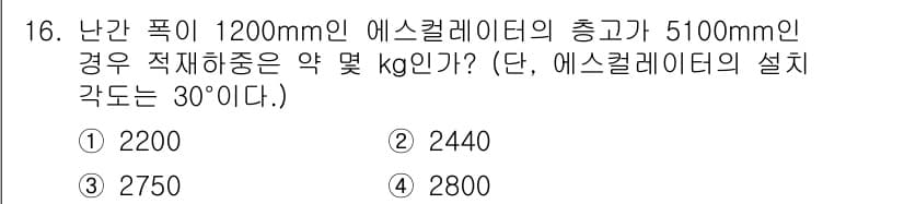 승강기산업기사 2018년 16번 - 정답과 핵심 포인트를 검수 중인 기출문제