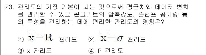 콘크리트산업기사 2015년 25번 - 정답과 핵심 포인트를 검수 중인 기출문제