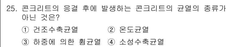 콘크리트산업기사 2015년 27번 - 정답과 핵심 포인트를 검수 중인 기출문제
