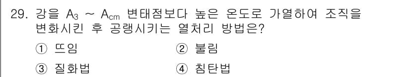 사출(프레스)금형설계기사 2016년 29번 - 정답과 핵심 포인트를 검수 중인 기출문제