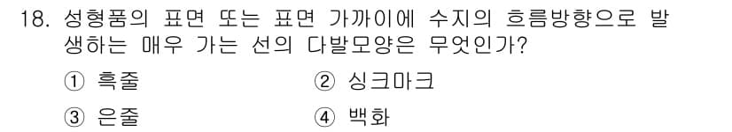금형기능사 2015년 18번 - 정답과 핵심 포인트를 검수 중인 기출문제