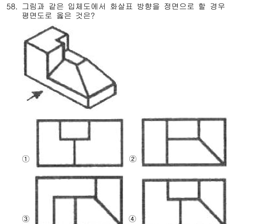 금형기능사 2015년 58번 - 정답과 핵심 포인트를 검수 중인 기출문제