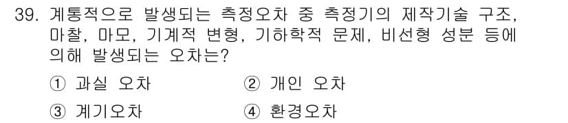 금형기능사 2016년 39번 - 정답과 핵심 포인트를 검수 중인 기출문제