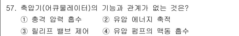 컨테이너크레인운전기능사 2016년 57번 - 정답과 핵심 포인트를 검수 중인 기출문제