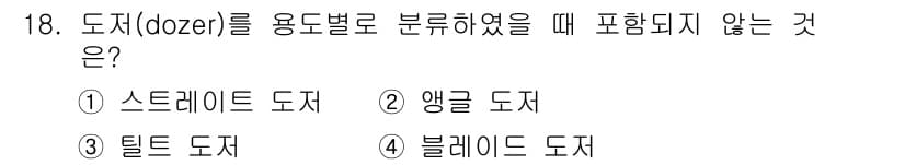 건설기계정비산업기사 2016년 18번 - 정답과 핵심 포인트를 검수 중인 기출문제