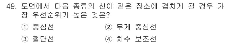 기계조립산업기사 2015년 49번 - 정답과 핵심 포인트를 검수 중인 기출문제