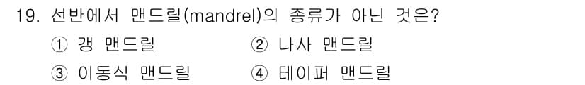 기계조립산업기사 2017년 19번 - 정답과 핵심 포인트를 검수 중인 기출문제