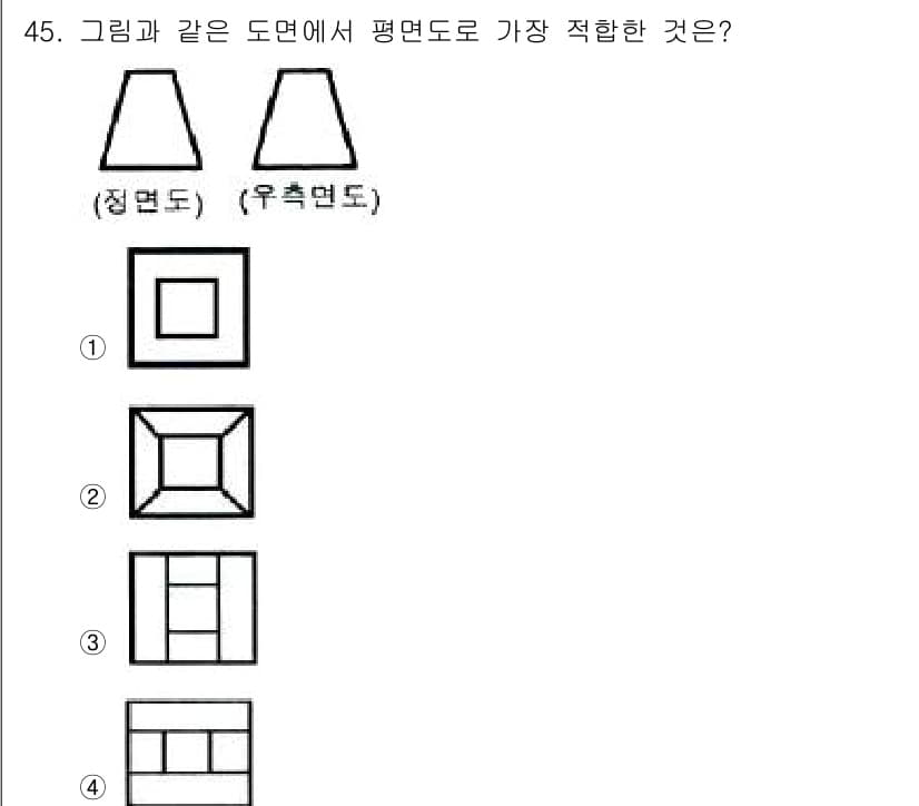 기계조립산업기사 2017년 45번 - 정답과 핵심 포인트를 검수 중인 기출문제