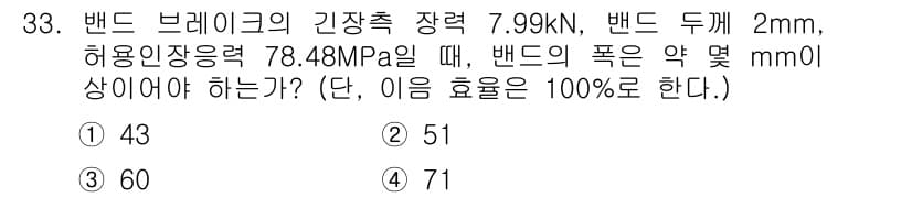 기계조립산업기사 2018년 33번 - 정답과 핵심 포인트를 검수 중인 기출문제