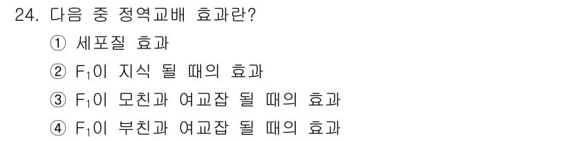 종자산업기사 2016년 24번 - 정답과 핵심 포인트를 검수 중인 기출문제