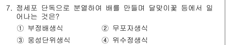 종자산업기사 2017년 7번 - 정답과 핵심 포인트를 검수 중인 기출문제
