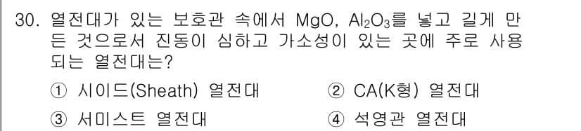 에너지관리산업기사 2018년 30번 - 정답과 핵심 포인트를 검수 중인 기출문제